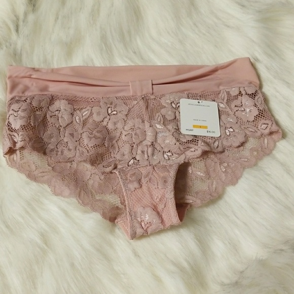 Jessica Simpson Other - Nwt Dusty Lavender Scallop Lace Panty